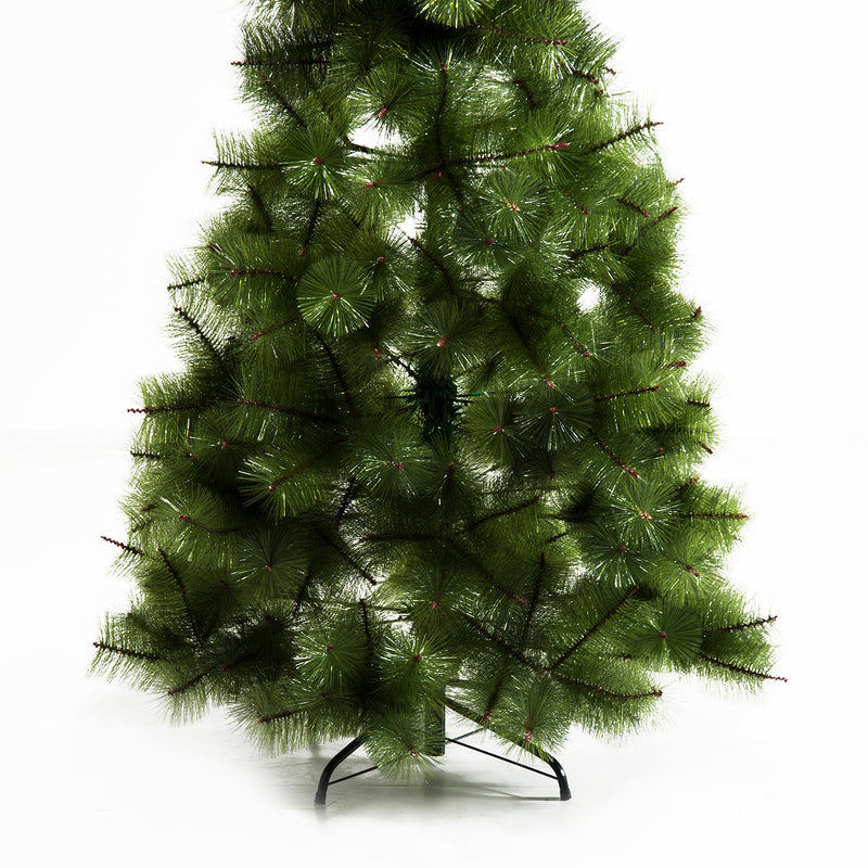 Albero di Natale Artificiale 180 cm 383 Rami e Supporto in Ferro -6