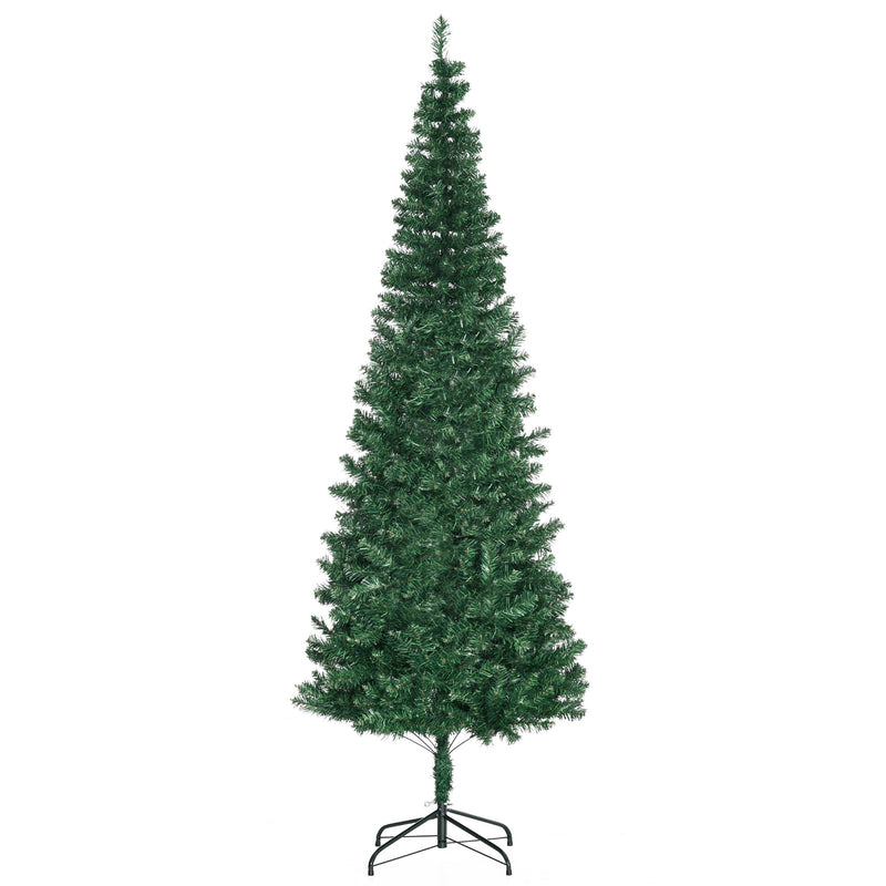 Albero di Natale Artificiale 210 cm 631 Rami Folti Verde -1