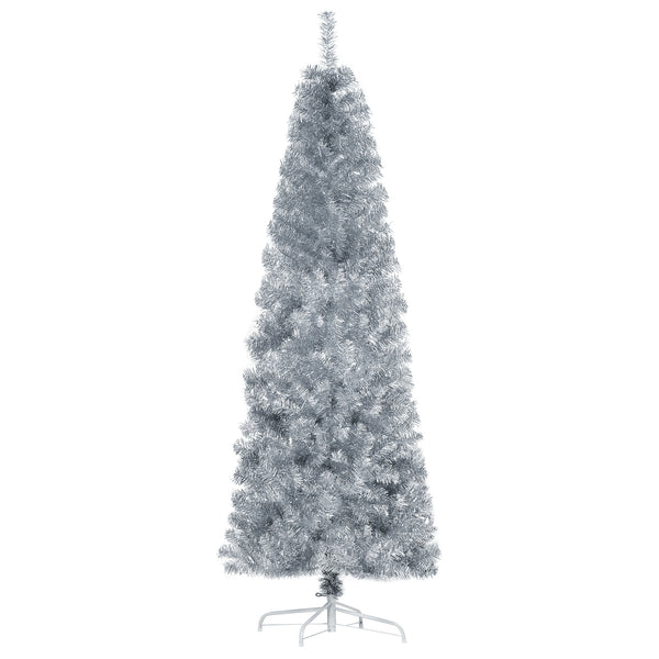 prezzo Künstlicher Weihnachtsbaum 180 cm 618 Silber Zweige