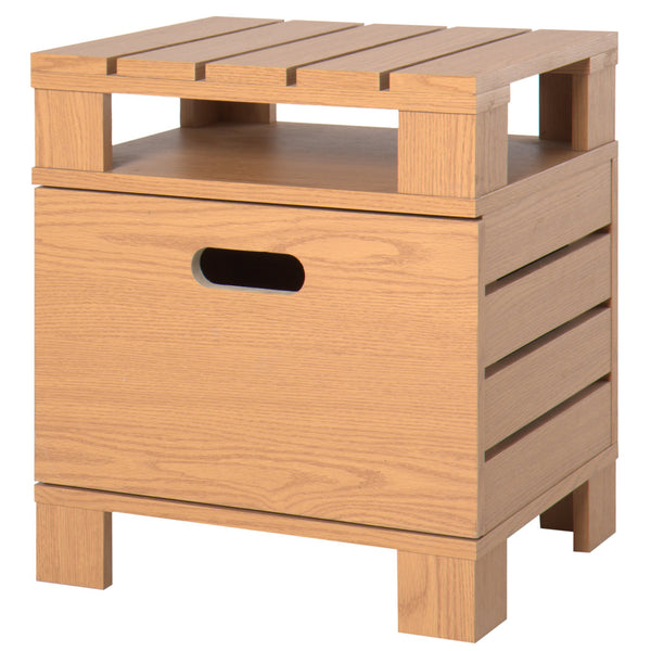 Nachttisch Modell Holzpalette 43x34,5x47 cm acquista