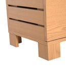 Comodino Modello Pallet in Legno 43x34.5x47 cm -9