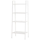 Scaffale a Scala 4 Ripiani in Acciaio Bianco 60x35.2x148.2 cm -1