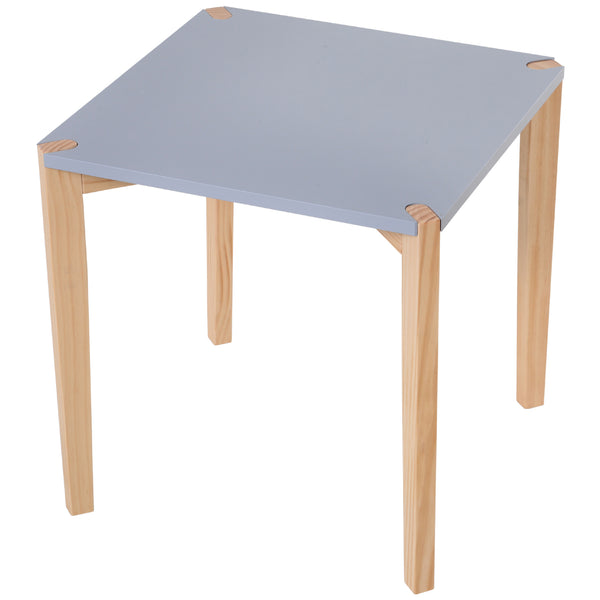 Couchtisch 45x45x45 cm aus MDF und grauem Holz online