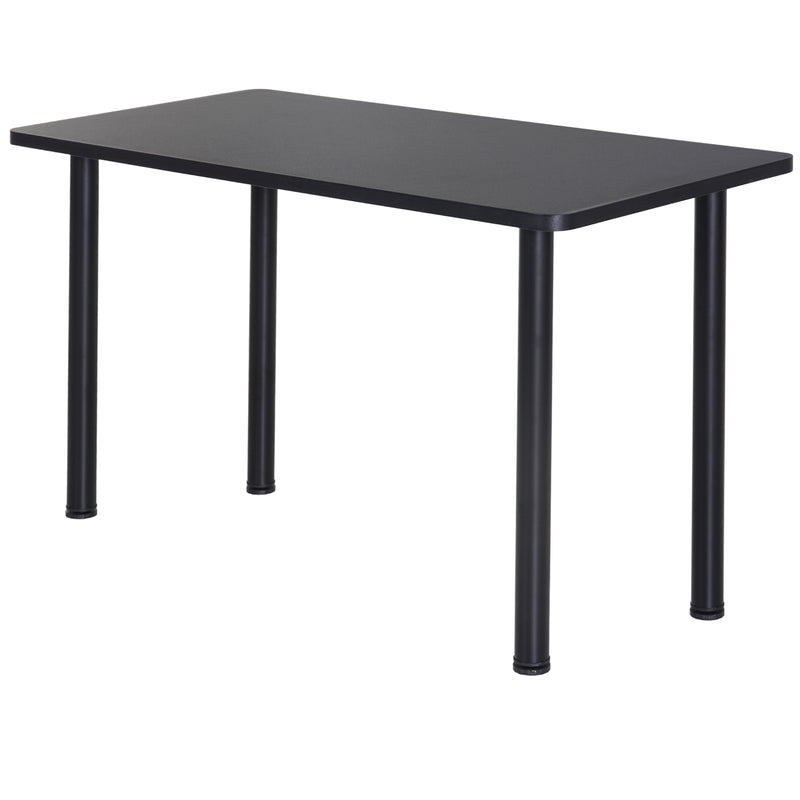 Tavolo da Pranzo 120x60x76 cm in Legno  Nero-1