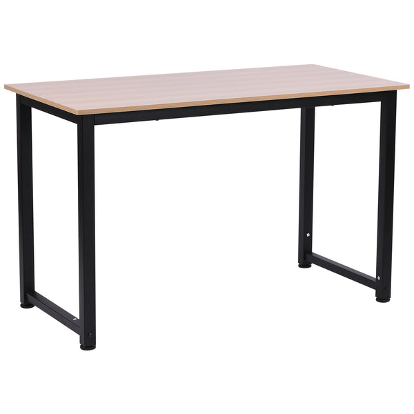 prezzo Schreibtisch 120 x 60 cm aus schwarzem Naturmetall