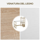 Scrivania con Libreria da Ufficio 120x67x120,5 cm in Legno Rovere-7