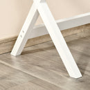 Scrivania con 2 Cassetti 106x55x75 cm in MDF Bianco-9