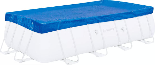 acquista Abdeckung für rechteckige Pools 270x185cm Bestway Blau