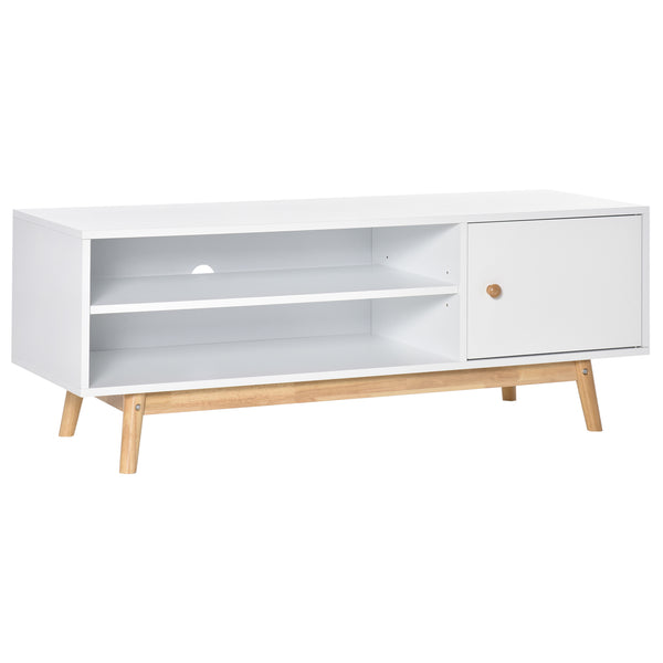 TV-Schrank 120 x 39,5 x 44,5 cm für Fernseher bis 50 Zoll Weiß prezzo