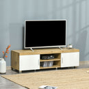 Mobile TV 140x40x41,5 cm per TV fino a 63 Quercia e Bianco-2