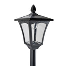 Lampione da Giardino Led a Energia Solare Nero 160 cm -4