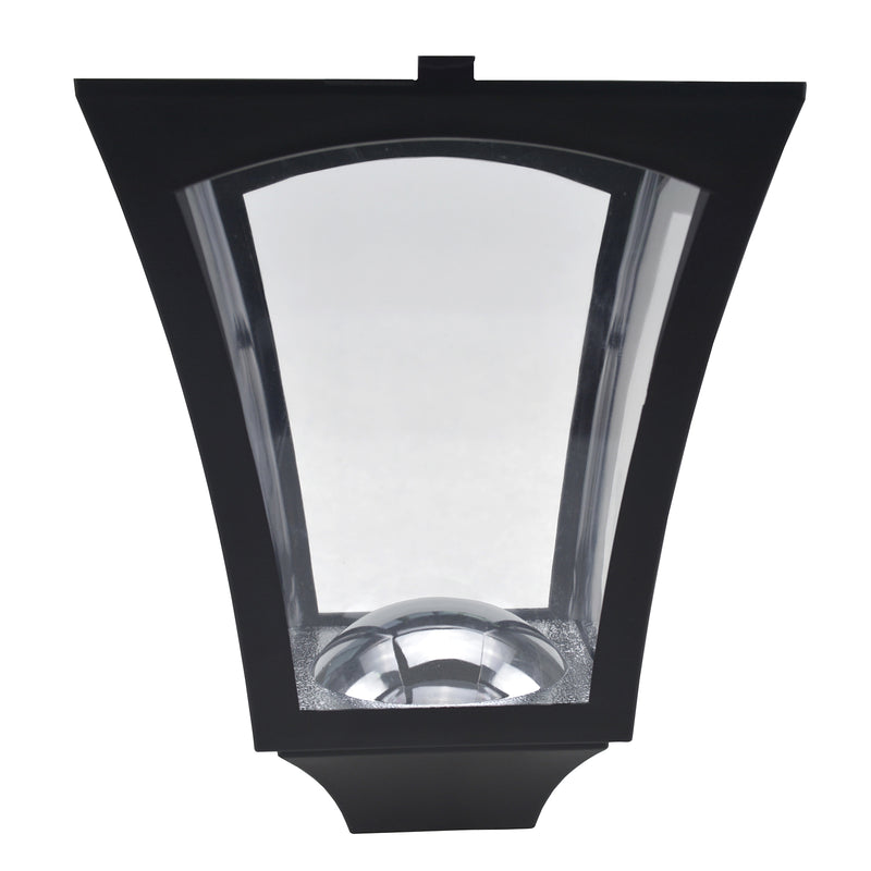 Lampione da Giardino Led a Energia Solare Nero 182.5 cm -7