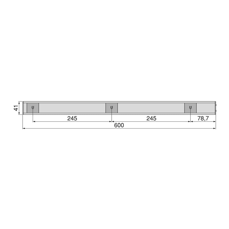 Lampada Led Ricaricabile Sensore di Movimento 600 mm Emuca Kaus -3