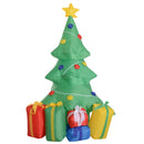 Albero di Natale Gonfiabile 150 cm LED Verde -1