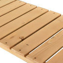 Orto Urbano Pensile in Legno con 8 Griglie e Ripiano Inferiore 120x60x81 cm -8