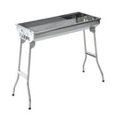 Barbecue a Carbone Carbonella Portatile e Pieghevole in Acciaio Inox -1