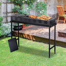 Barbecue a Carbone Carbonella in Metallo Portatile 103x31x84 cm  Ridge-2