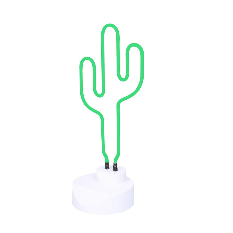 Cactus verde luce neon cm Ø14xh40-1