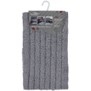 Tappeto Bagno in Cotone con Antiscivolo Grigio Feridras Line-1