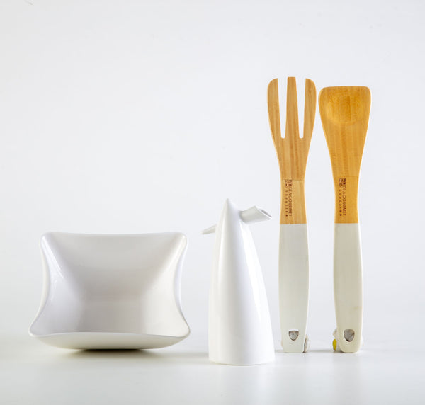 Set Cucina Bianco 4 Utensili prezzo