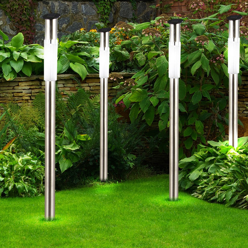 Set 8 Lampade da Giardino Segnapasso H70 1W con Pannello Solare-4