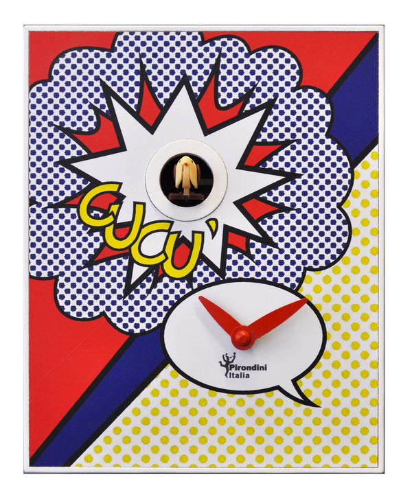 Wandkuckucksuhr 16,5x20x10cm Pirondini Italia D'Apres Roy Lichtenstein online