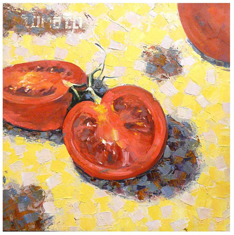 Quadro pomodori cm 80x80-1