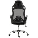 Sedia da Ufficio Presidenziale Ergonomica a Rete  Nera-4