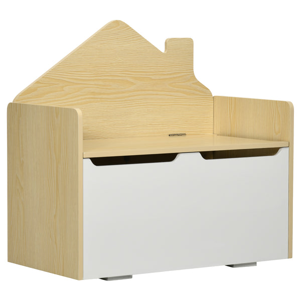 prezzo Spielzeugbank für Kinder 62,5 x 34 x 61,5 cm aus weißem Holz