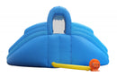 Castello Giostra Gonfiabile Acquatico Shark Splash Center con Pompa Happy Hop-2