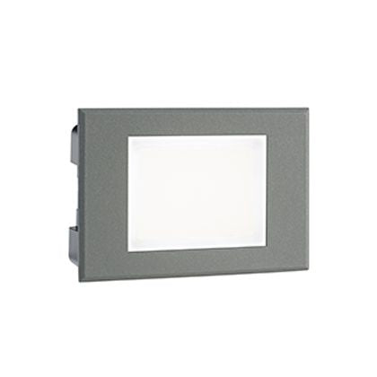 online Rechteckige LED-Stufenmarkierungsleuchte für Wandeinbau 3W 3000K Grey Sovil