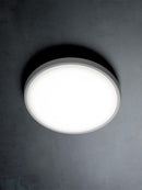 Plafoniera Tonda a LED da Interno 28W 3000K Grigia-3