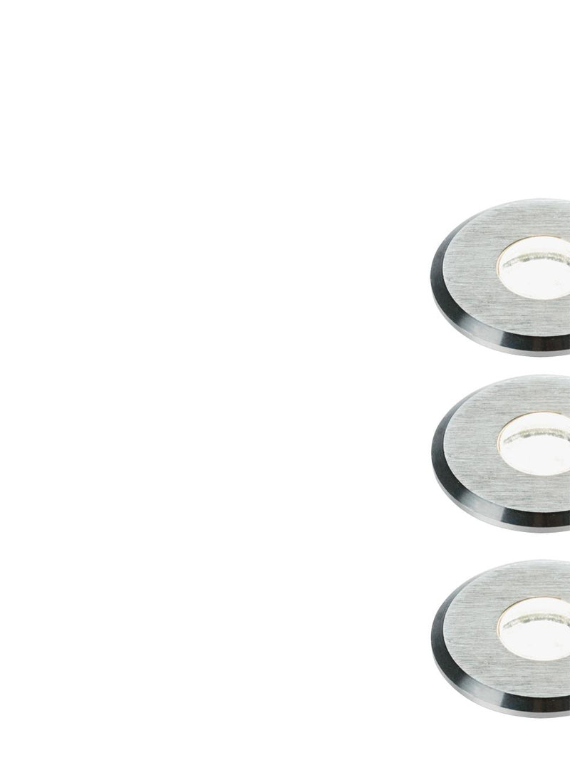 Faretto Calpestabile Incasso Pavimento a LED 1W 4000K Sovil Acciaio-3