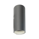 Applique da Esterno a LED 2x6W a Tubo Sovil Sirio Grigio-1