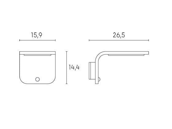 Applique Solare da Esterno a LED 3W 4000K Sovil Nero-2