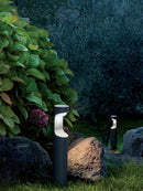 Lampada Palo Basso da Giardino a LED 9W 4000K Sovil Grigio-4