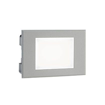 Rechteckige LED-Wandeinbau-Markierungsleuchte 3W 4000K Sovil Aluminium acquista