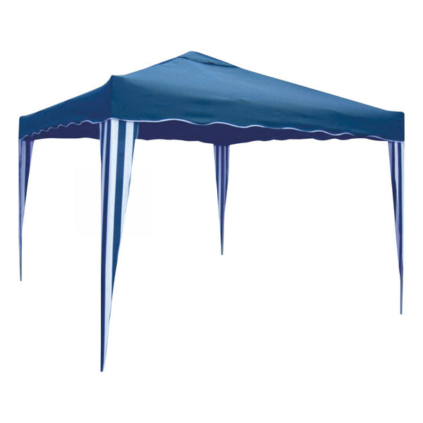 Gartenpavillon 3x3 m aus blauem Polyester prezzo