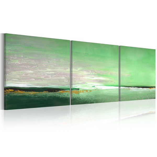 Gemaltes Bild - Aquamarine Coast 150x50cm Erroi acquista