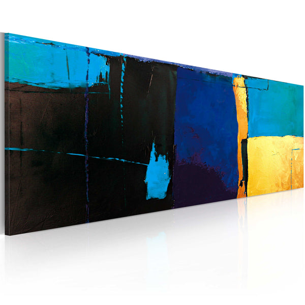 online Gemaltes Bild - Charm Of Blue 100x40cm Erroi