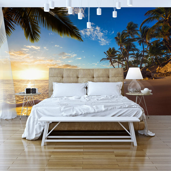 Aufkleber - Tropical Beach Wallpaper Erroi sconto