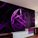 Fotomurale - Ribbon Of Purple 300X210 cm Carta da Parato Erroi-1