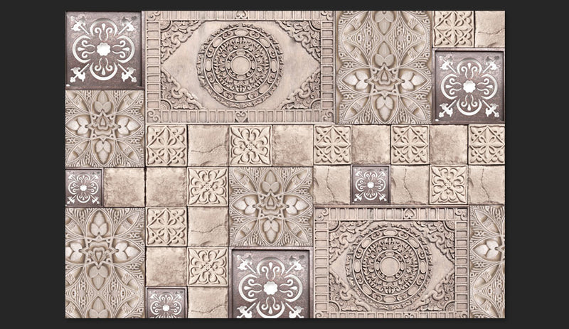 Fotomurale - Stone Tile 400X280 cm Carta da Parato Erroi-2