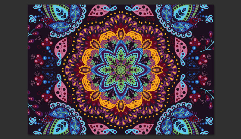 Fotomurale - Colorful Kaleidoscope 400X280 cm Carta da Parato Erroi-2