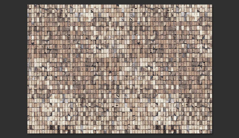 Fotomurale - Brick Mosaic 400X280 cm Carta da Parato Erroi-2