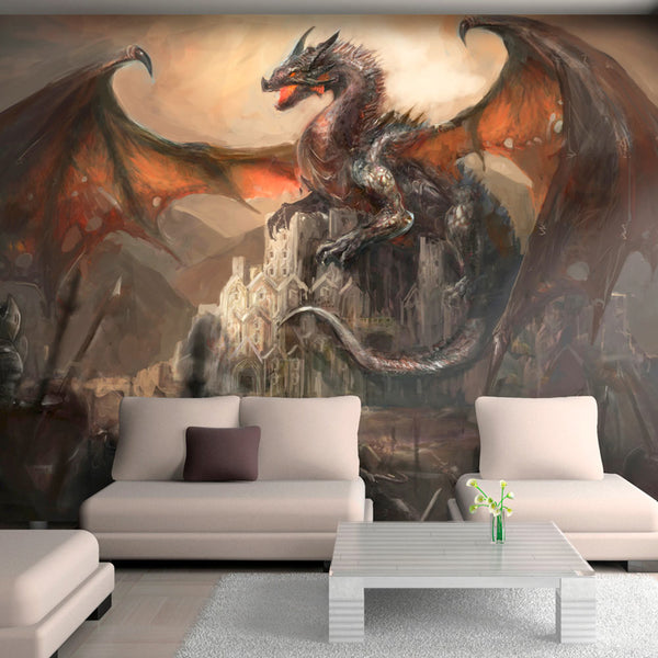 online Fototapete - Dragon Castle Wallpaper Erroi