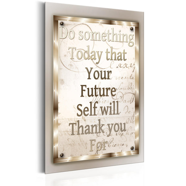 prezzo Blechschild - Sentences - Do Something Today 31x46cm Erroi