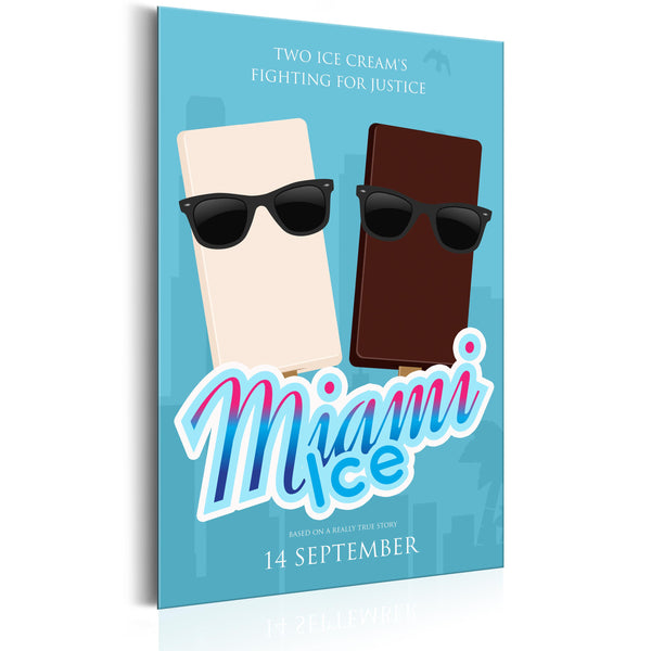 online Blechschild - Funny - Miami Ice 31x46cm Erroi