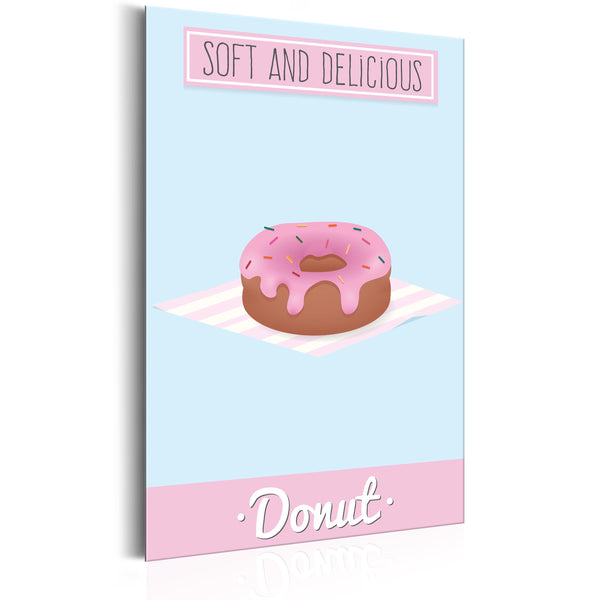 Blechschild - Food - Donut 31x46cm Erroi sconto