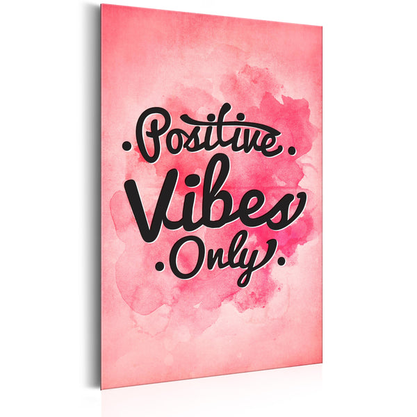 Blechschild - Positive Vibes Only 31x46cm Erroi online